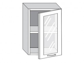 1.50.3 Шкаф настенный (h=720) на 500мм с 1-ой стекл. дверцей в Чусовом - chusovoj.магазин96.com | фото