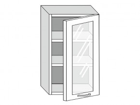 19.50.3 Шкаф настенный (h=913) на 500мм с 1-ой стекл. дверцей в Чусовом - chusovoj.магазин96.com | фото