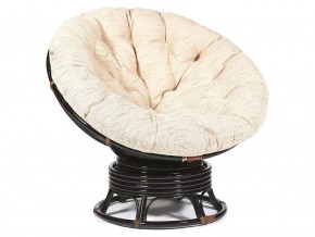 Кресло-качалка Papasan w 23/01 B с подушкой Antique brown, ткань Старт в Чусовом - chusovoj.магазин96.com | фото