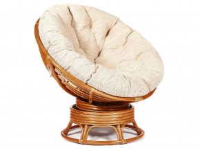 Кресло-качалка Papasan w 23/01 B с подушкой Cognac, ткань Старт в Чусовом - chusovoj.магазин96.com | фото