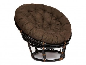 Кресло Papasan 23/01 W с подушкой Antique brown, ткань Коричневый в Чусовом - chusovoj.магазин96.com | фото