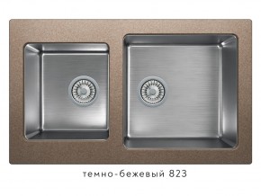 Мойка комбинированная Tolero twist TTS-840 Темно-бежевый 823 в Чусовом - chusovoj.магазин96.com | фото