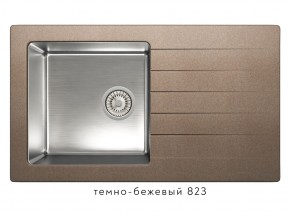 Мойка комбинированная Tolero twist TTS-860 Темно-бежевый 82 в Чусовом - chusovoj.магазин96.com | фото